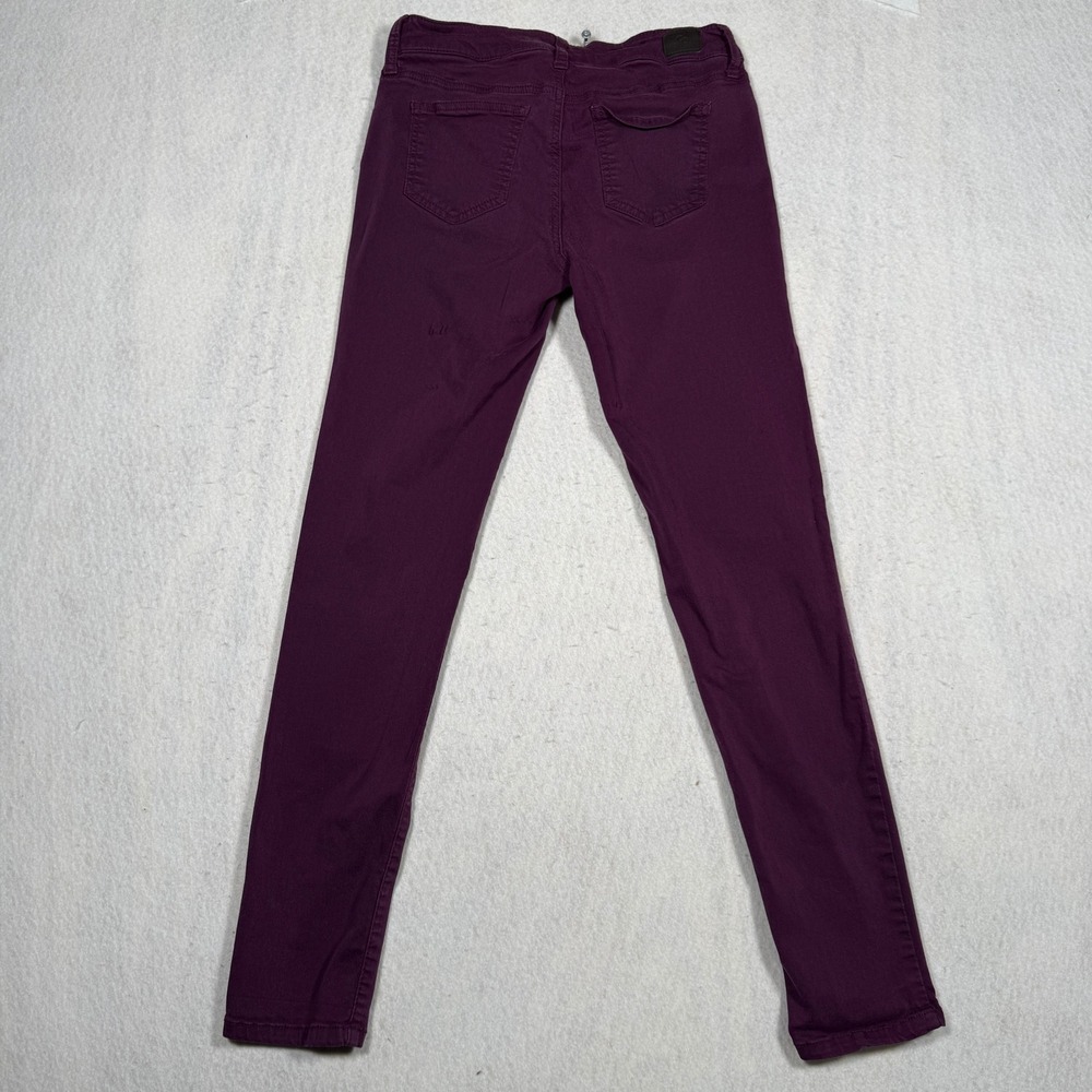 Celebrity Pink Kids Skinny Pants Purple CJ20974Z35 Size 7/28 Plum Stretch Cotton